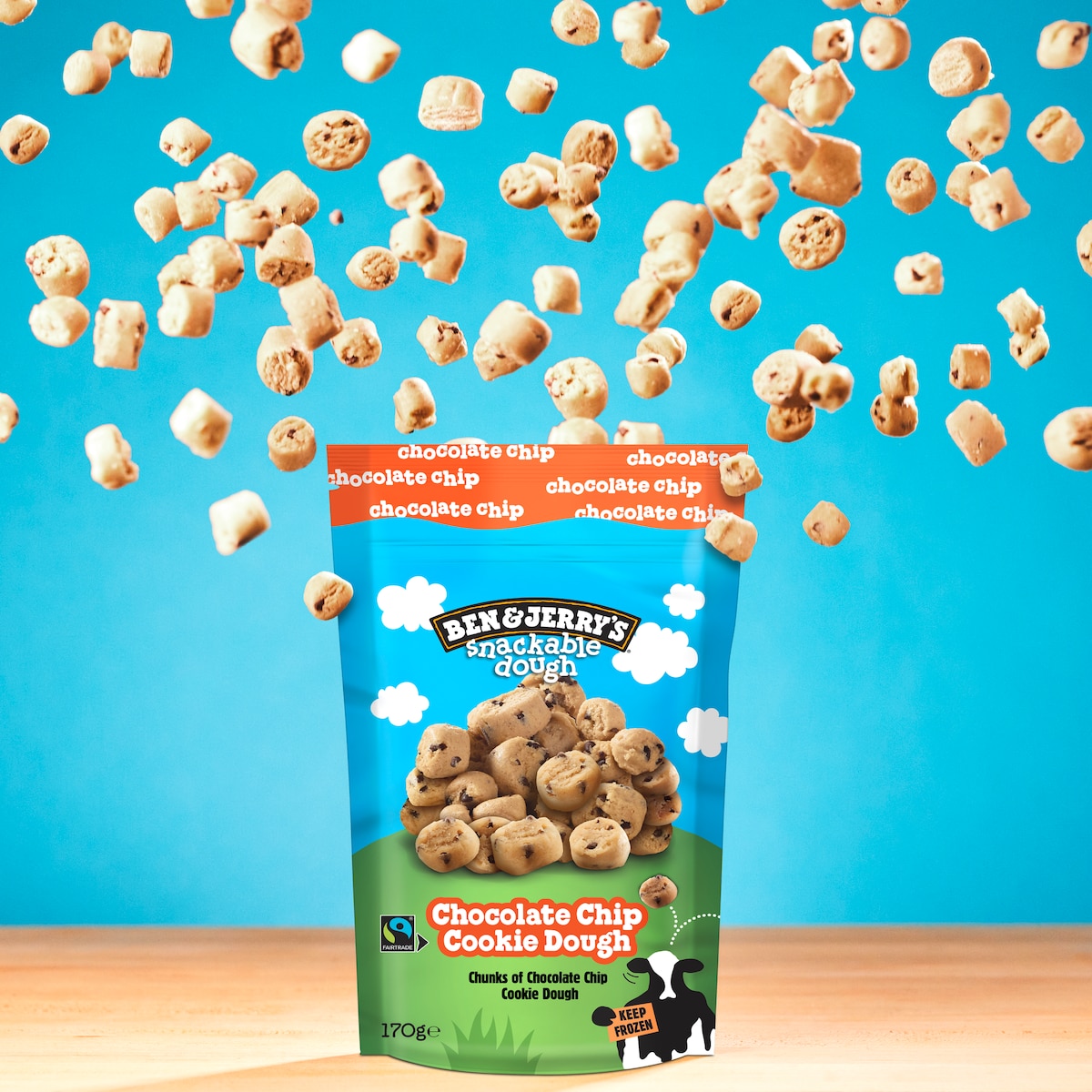 Chocolate Chip Cookie Dough Chunks - Bag 2 / 3