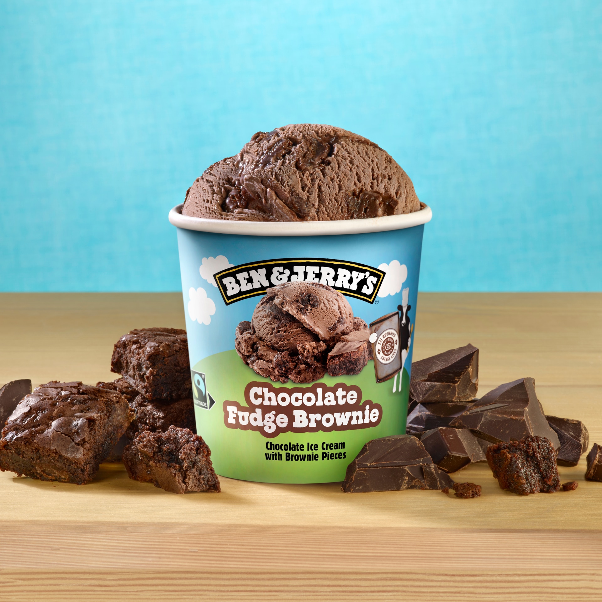 Chocolate Fudge Brownie Original Ice Cream Tub